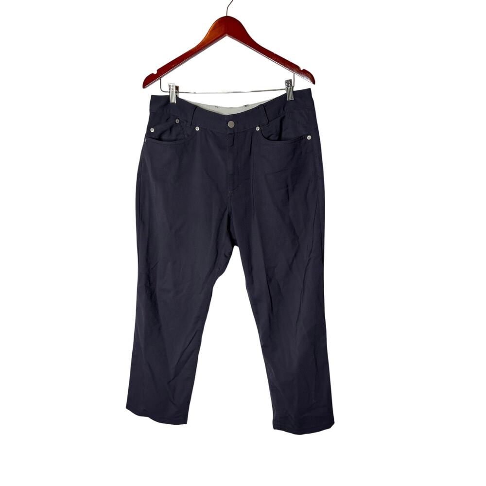 Outlier navy lightweight tapered chino pants 34x26